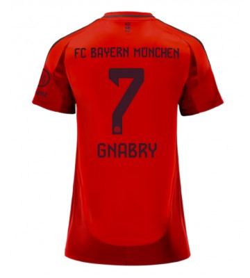 Bayern Munich Serge Gnabry #7 Primera Equipación Mujer 2024-25 Manga Corta